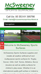 Mobile Screenshot of mcsweeneysportssurfaces.ie